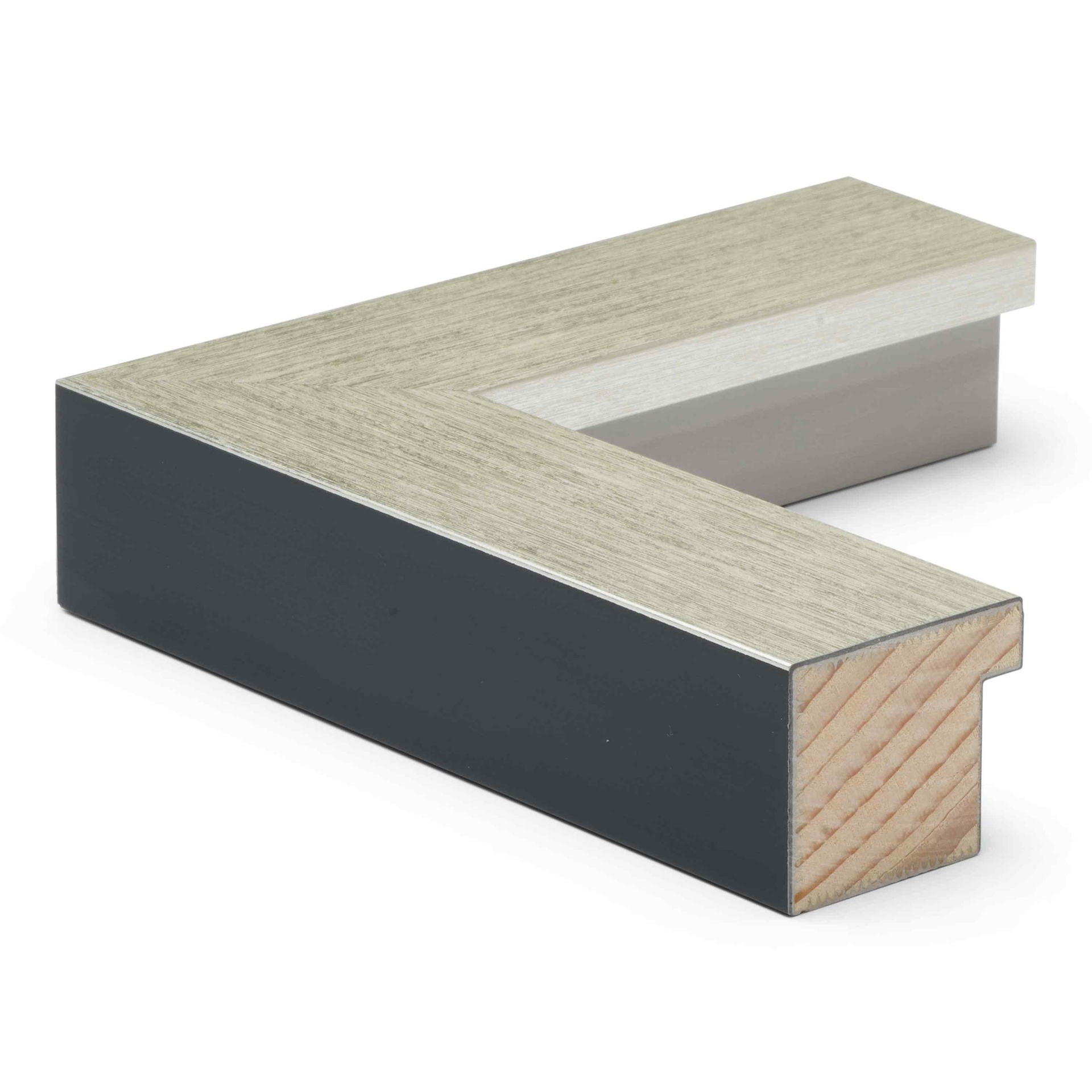 5084 - 1-5/8" SILVER FLAT TOP