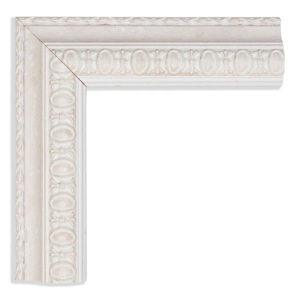 *2547 - 1-1/2 WHT W/PINK PANEL (FL)