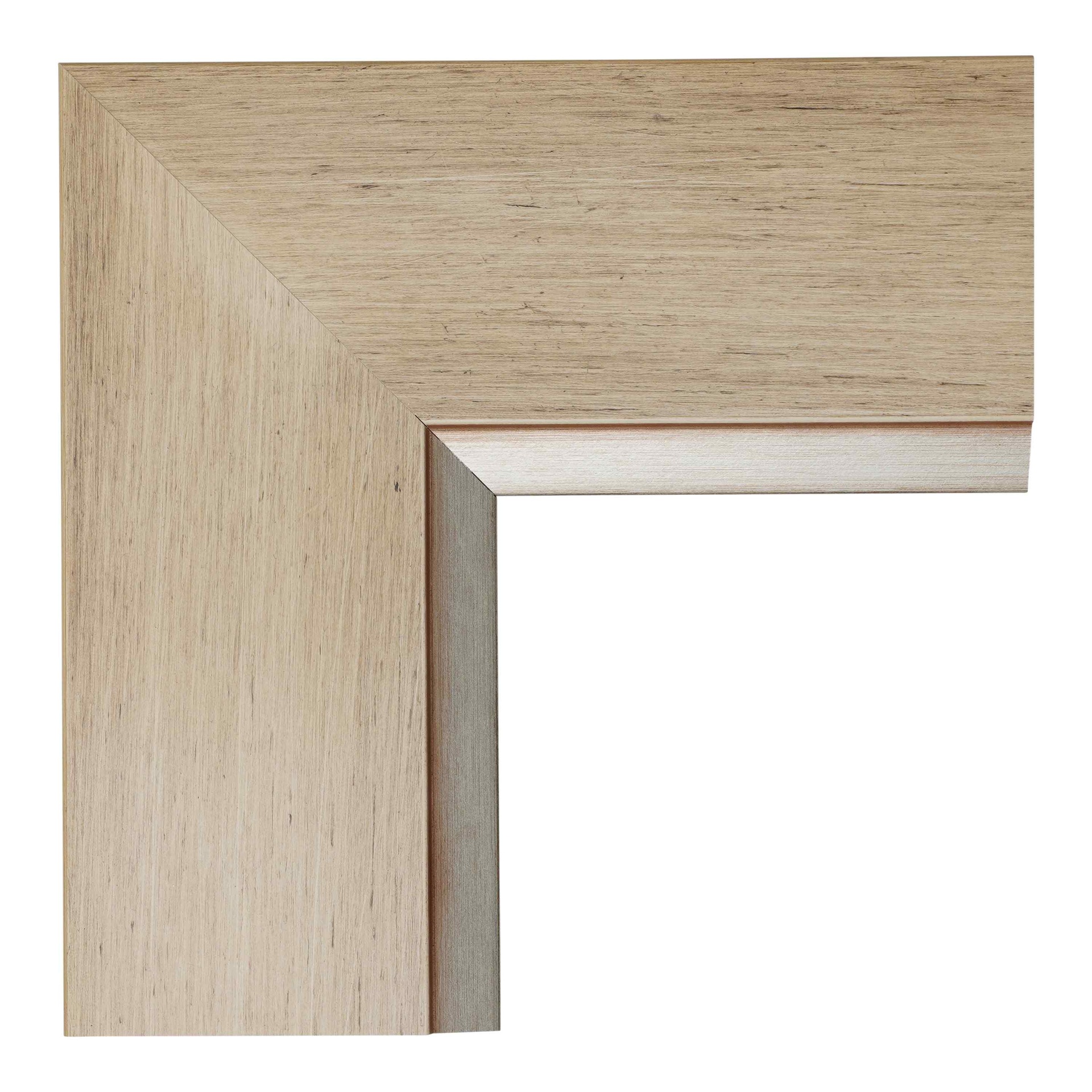 ~DISCONTINUED* - 5116 - 2-3/4"  BEIGE W/SILVER LIP