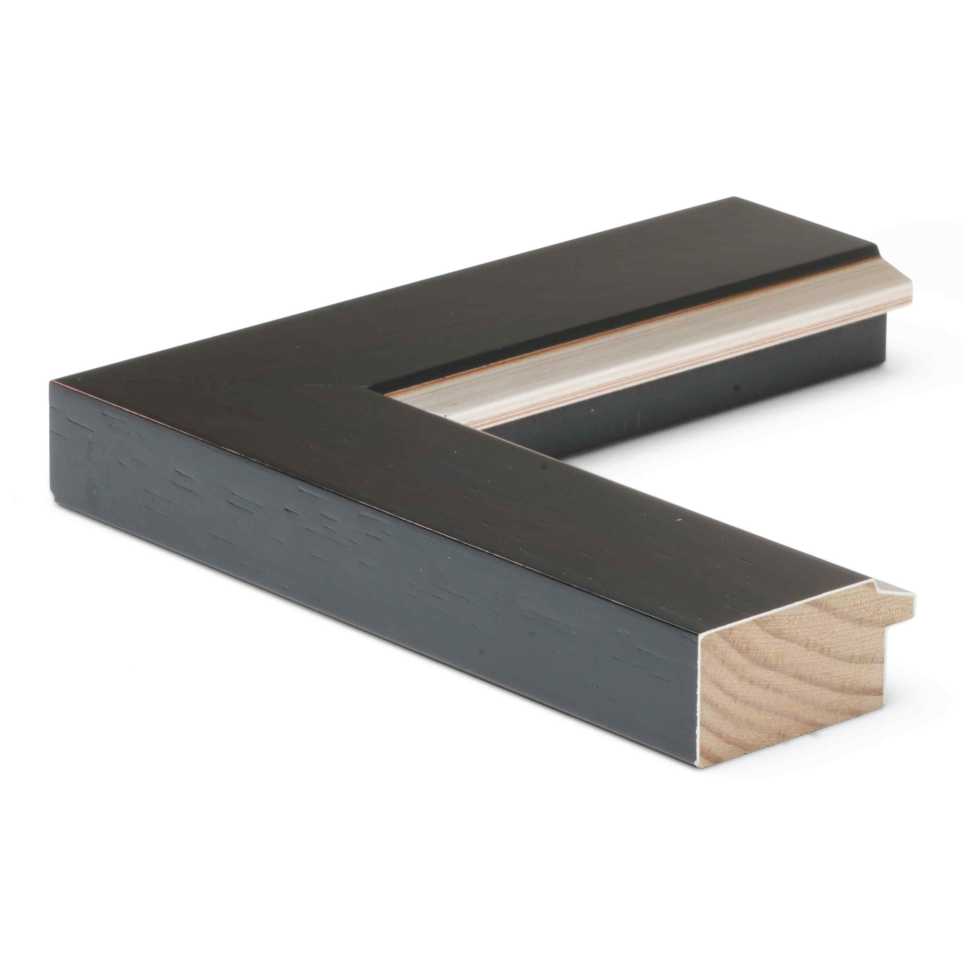 5118 - 1-3/4" ESPRESSO W/ SILVER LIP