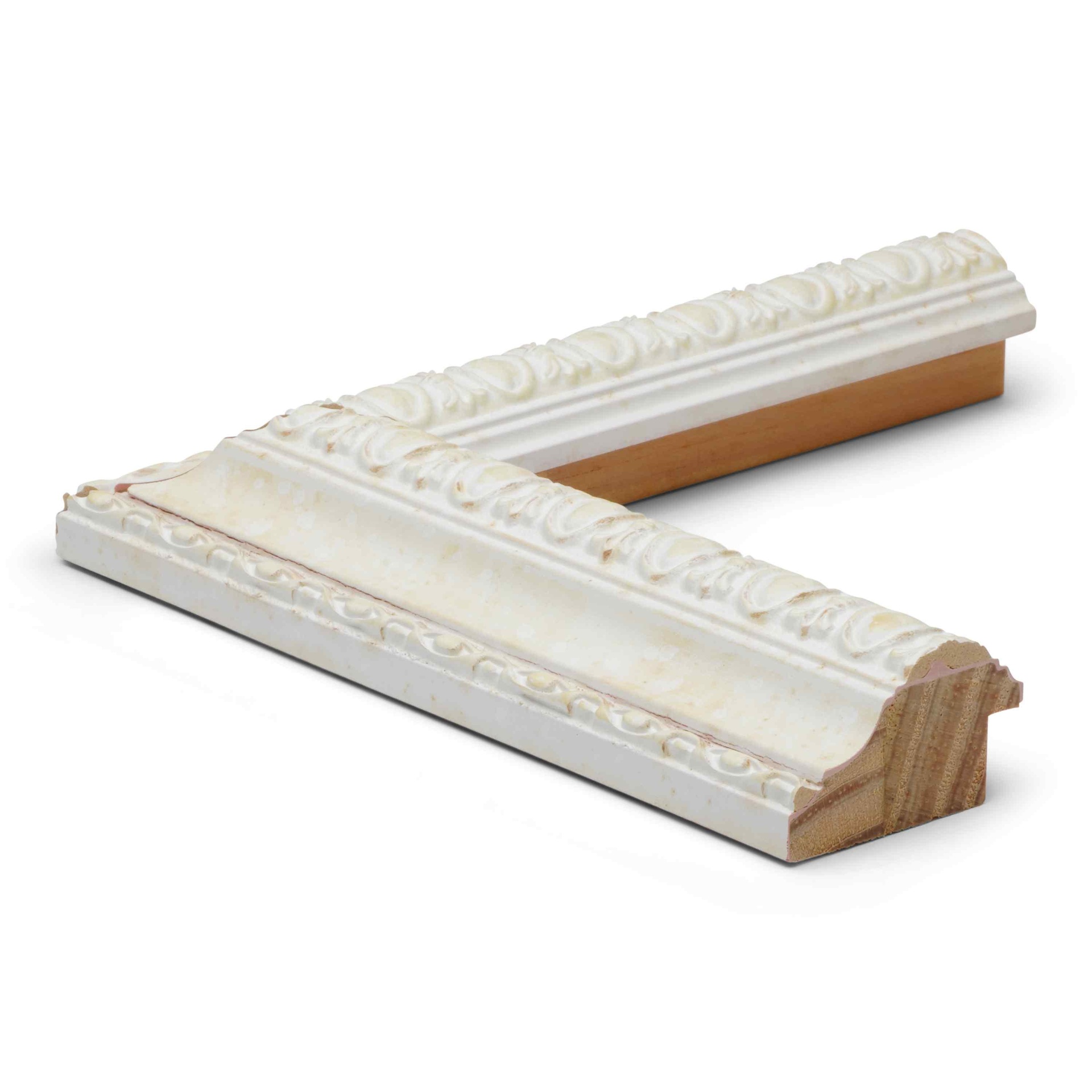 ~DISCONTINUED~ - 2548 - 1-1/2 WHITE W/LT.YELL.PANEL