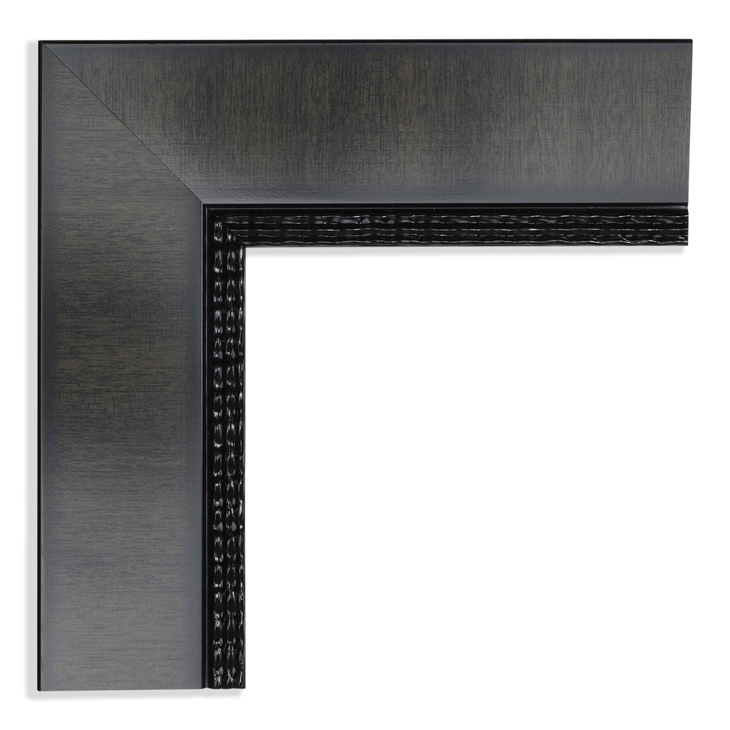 *5122 - 1-3/4" CHARCOAL W/RIPPLE LIP
