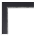 *5131 - 1-1/8"  BLK.W/SILVER EDGE