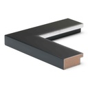 *5132 - 1-5/8"  BLK.W/SILVER EDGE