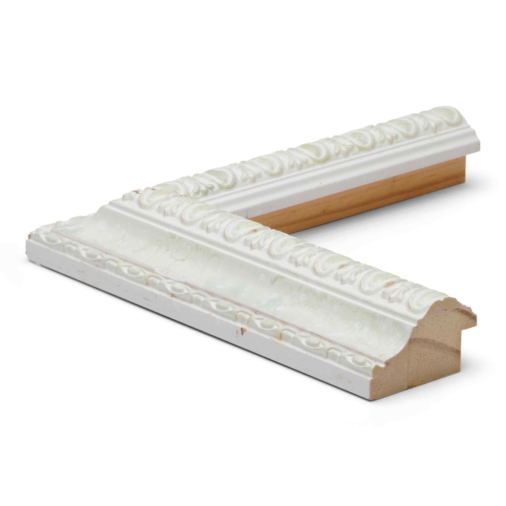 *2549 - 1-1/2 WHITE W/LT.GRN PANEL