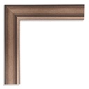5135 - 1-1/8"  BRONZE W/BLK SCR
