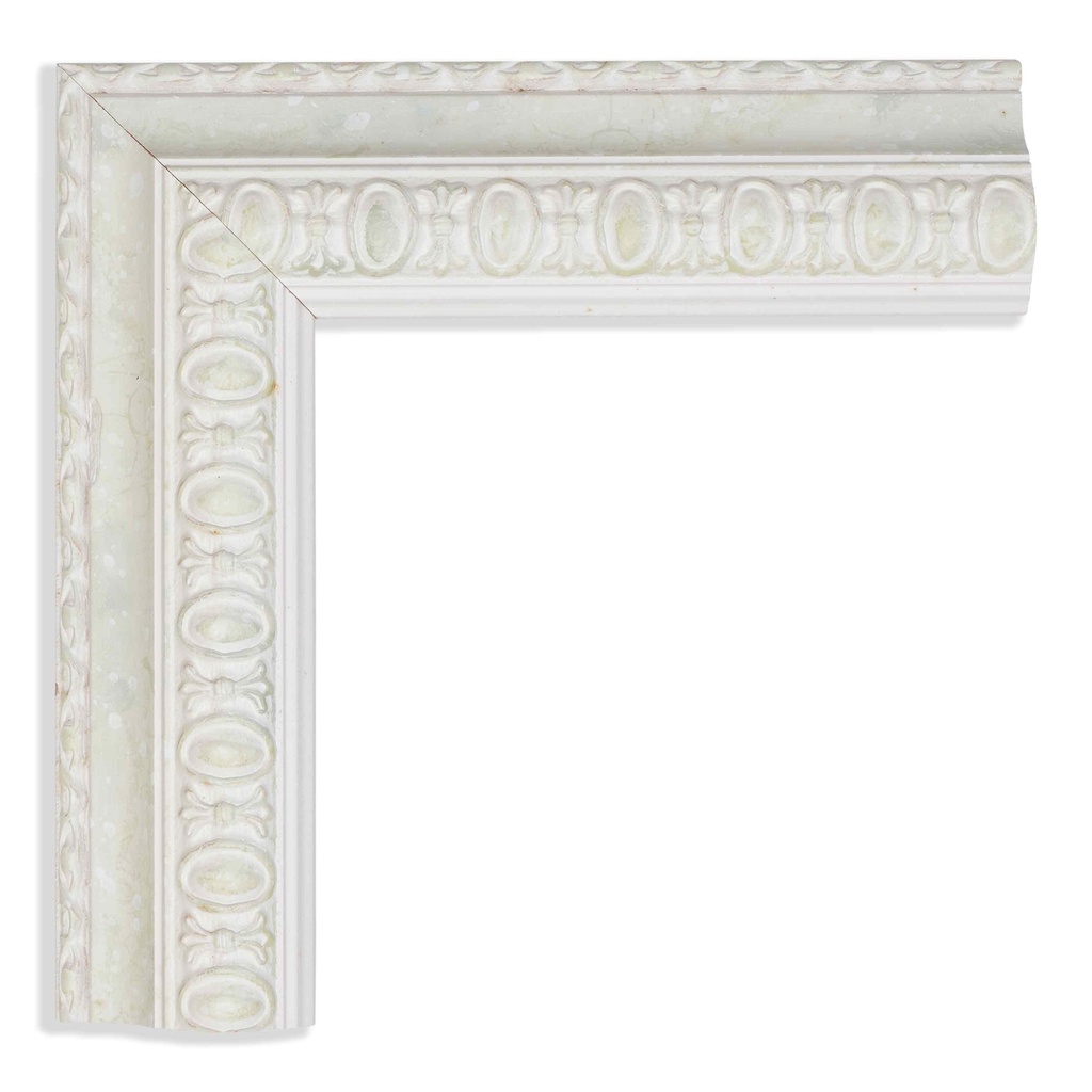 *2549 - 1-1/2 WHITE W/LT.GRN PANEL