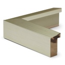 5147 - 1-1/8"  CHAMPAGNE SILVER CAP