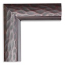 5157 - 1-3/4"  HAMMERED MAHOGANY