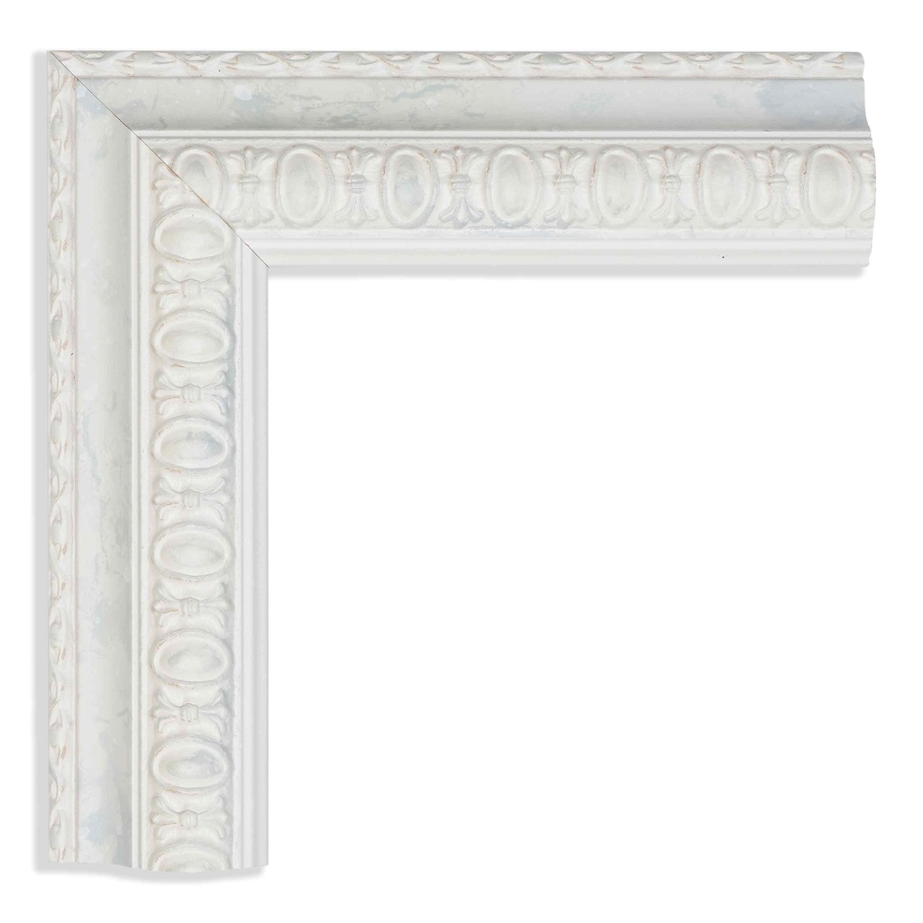 *2550 - 1-1/2 WHITE W/ LT.BLUE PANEL