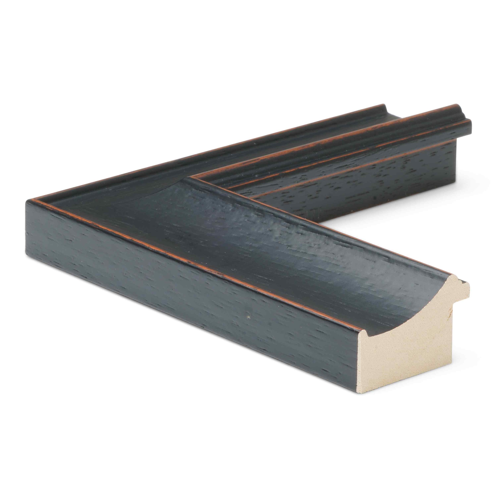 ~DISCONTINUED~ - 5182 - 1-3/4" BLK & WAL COMBO~~~