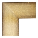 8036 - 3"  FLAT GOLD