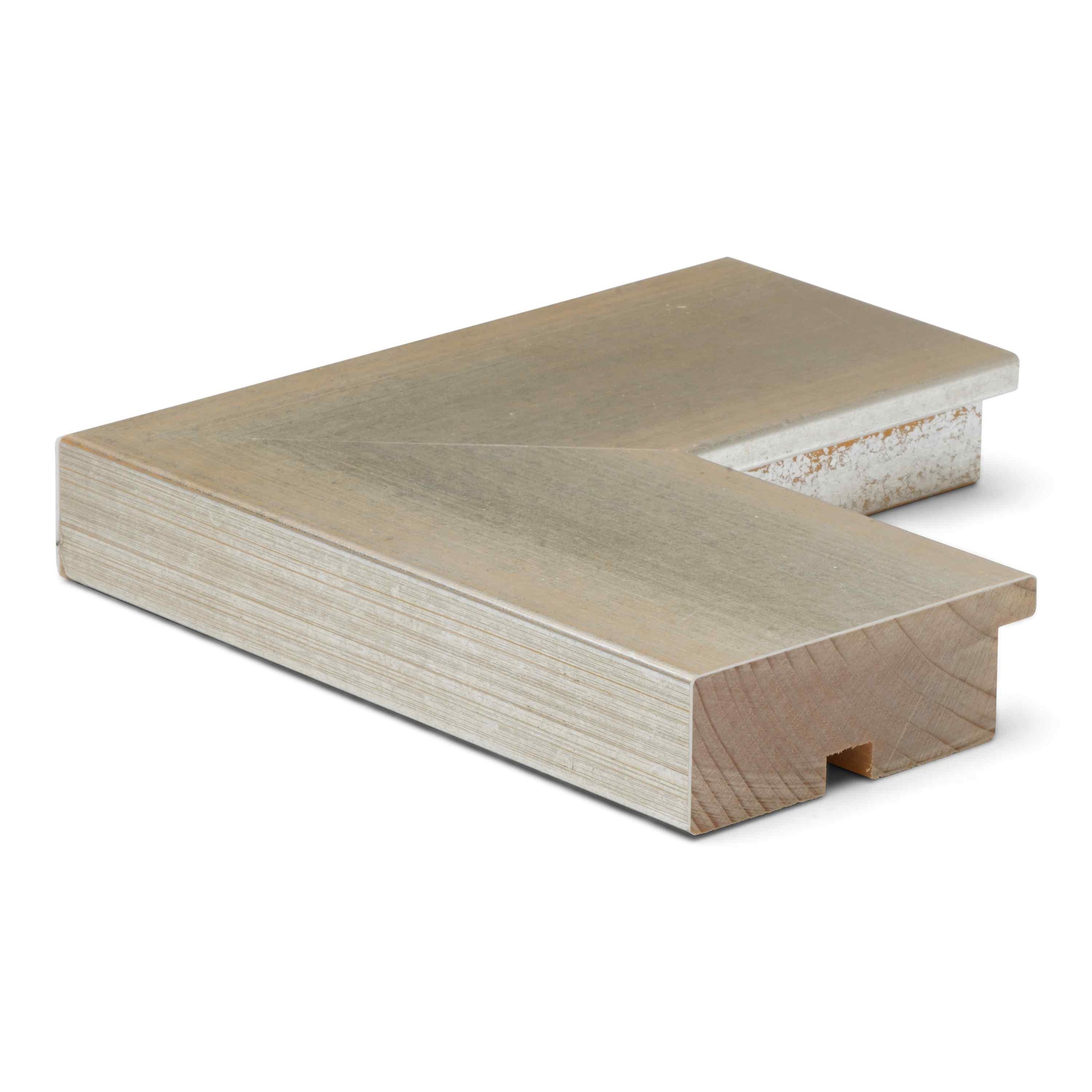 8037 - 3" FLAT SILVER