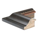 2579 - 2-3/4 ANT. BLK/GLD ORN. LIP