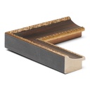 8052 - 1-3/4"  BROWN W/GOLD