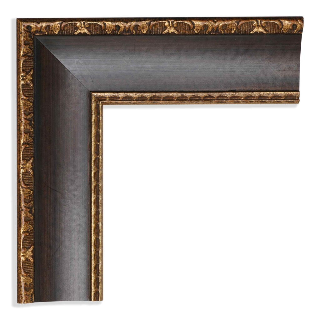 8052 - 1-3/4"  BROWN W/GOLD