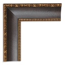 8052 - 1-3/4"  BROWN W/GOLD