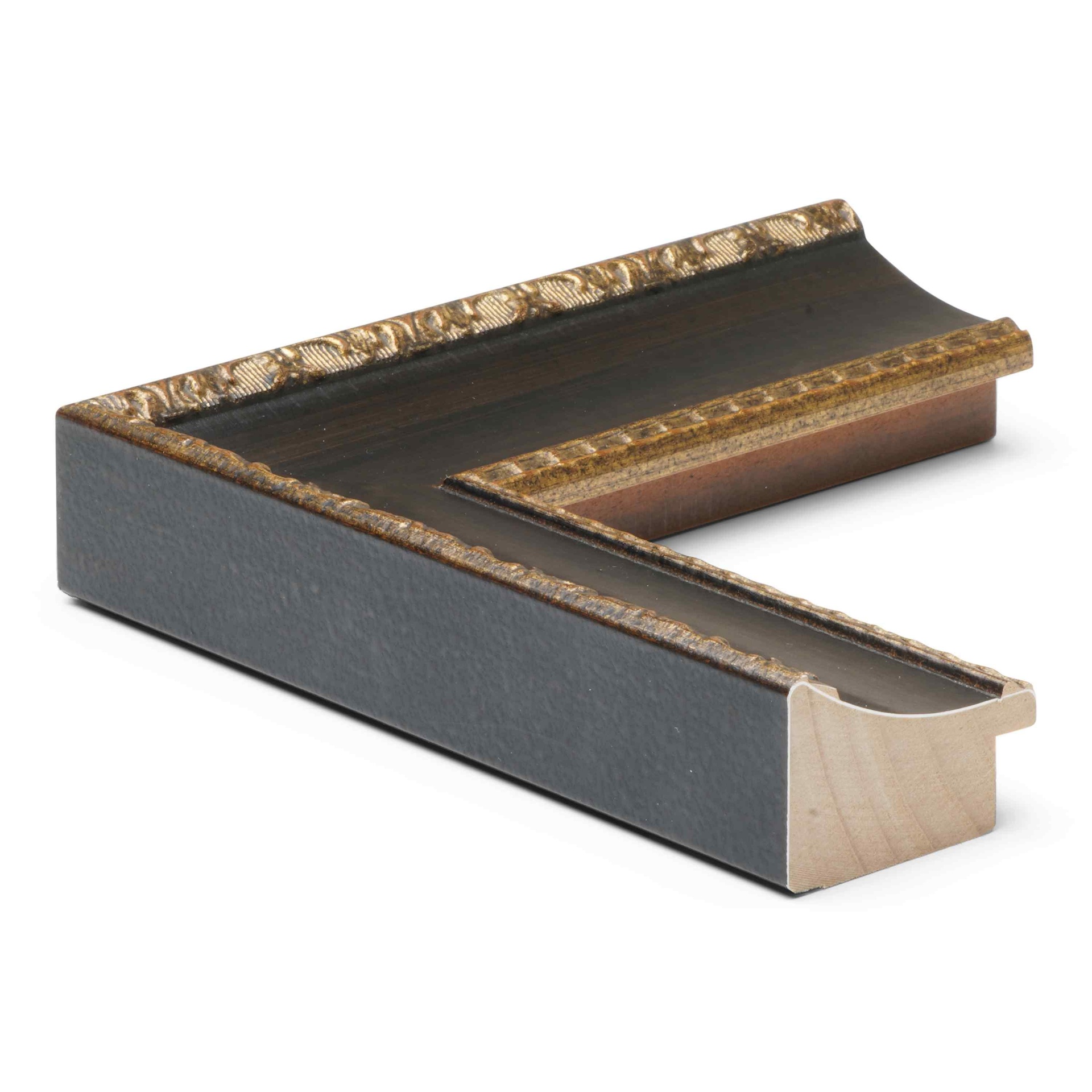 8053 - 1-3/4" BLACK W/ GOLD