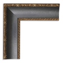 8053 - 1-3/4"  BLACK W/GOLD