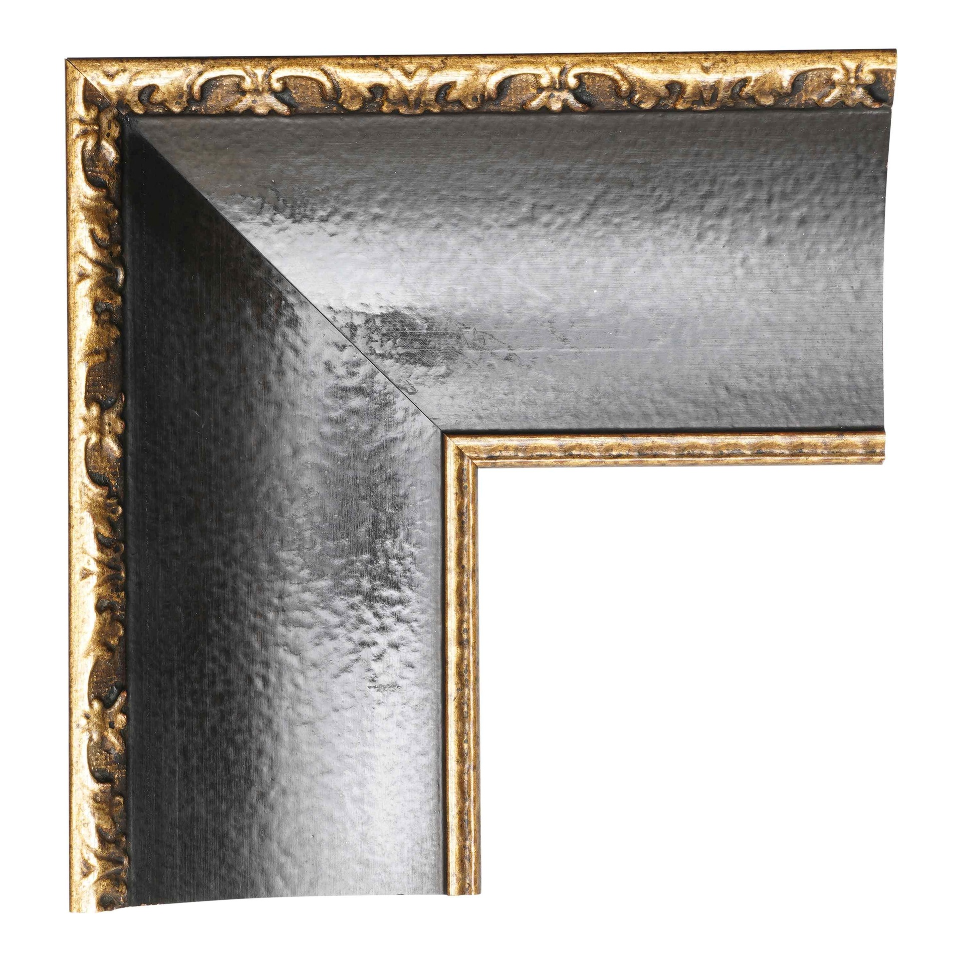 8058 - 3" BLACK W/ GOLD