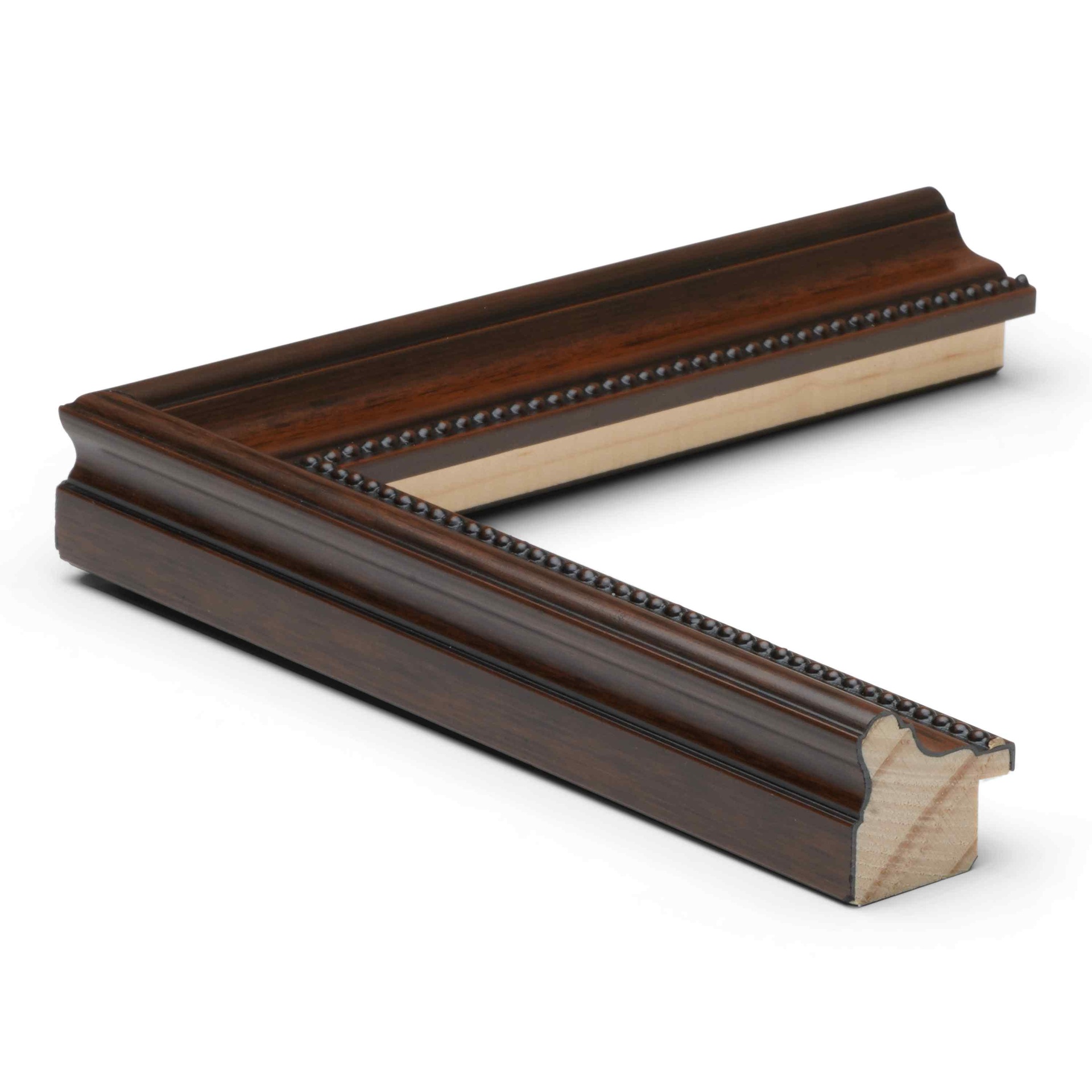 M34-21 - 1" WALNUT W/ BEADED LIP