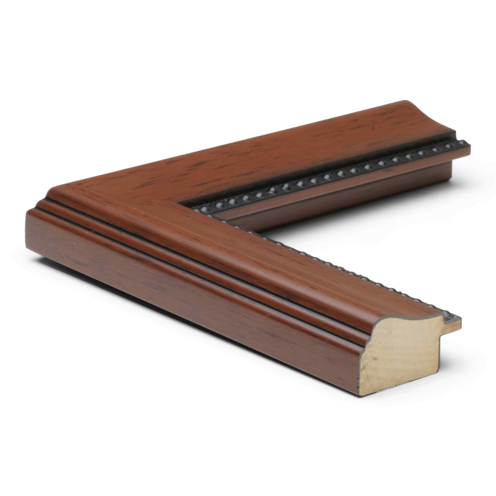 M69-21 - 1-1/2" WALNUT W/ BEADED LIP