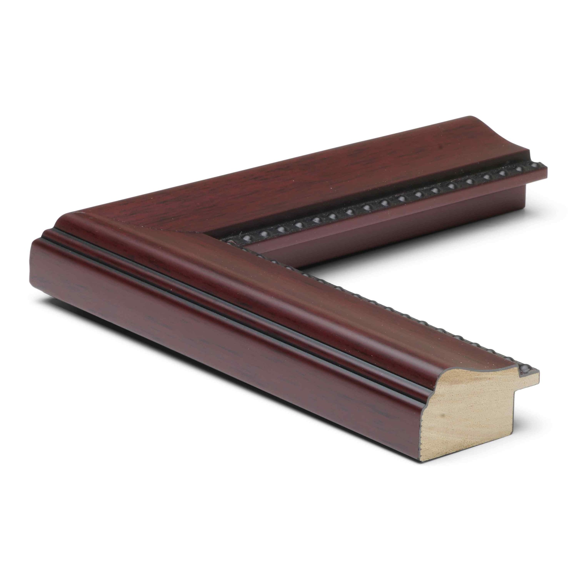 M69-24 - 1-1/2" MAHOGANY W/ BEADED LIP