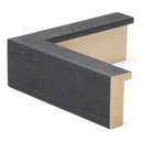 M240-79 - 1" BLACK SHADOWBOX