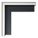 M301-93 - 1-5/8" SATIN SIL. FLOATER