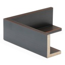 M317-21 1-3/4 SKINNY BROWN FLOAT.