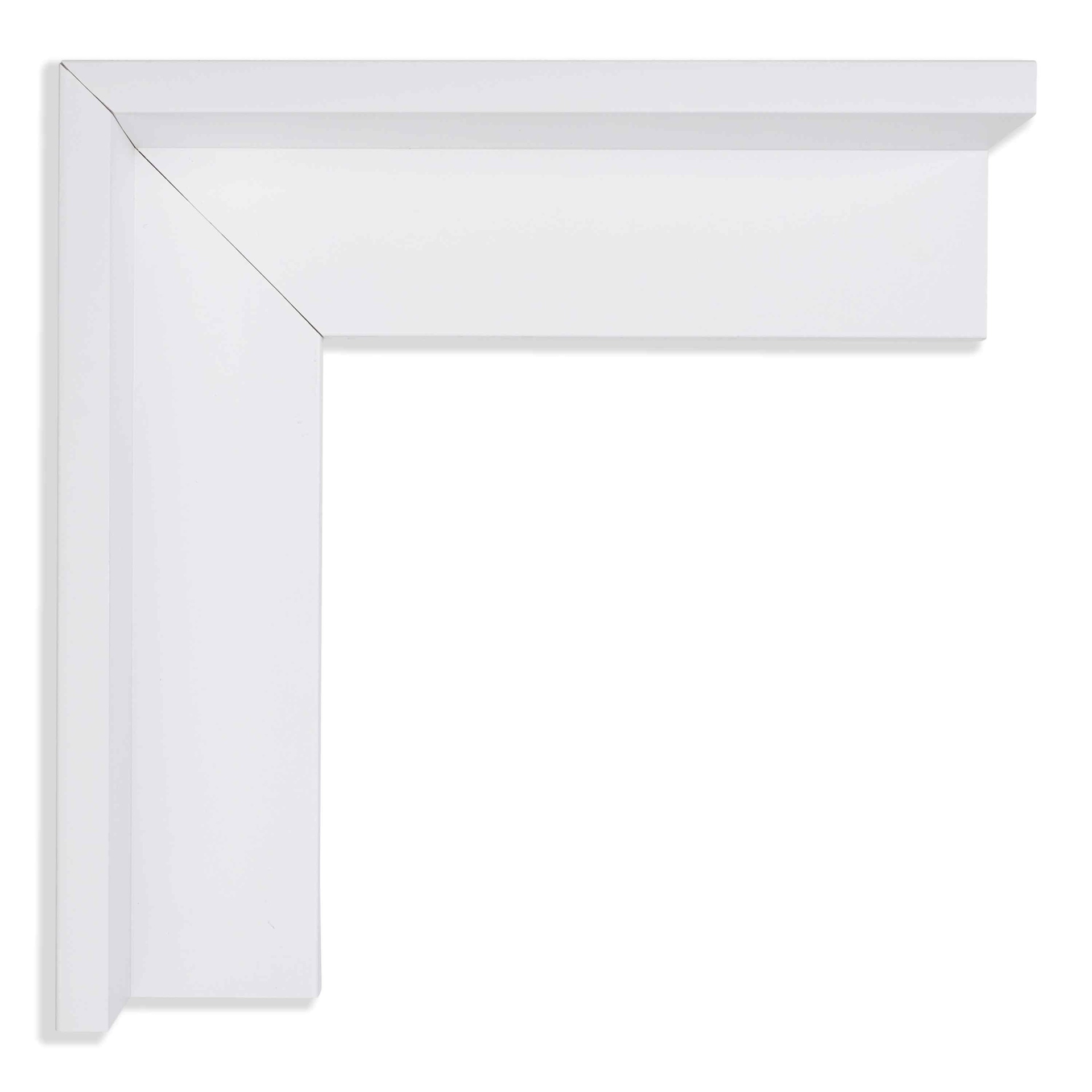 M317-22 - 1-5/8" DEEP SKINNY WHITE FLOATER