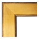 *2606 - 2-1/2 GOLD W/BLK STREAKS