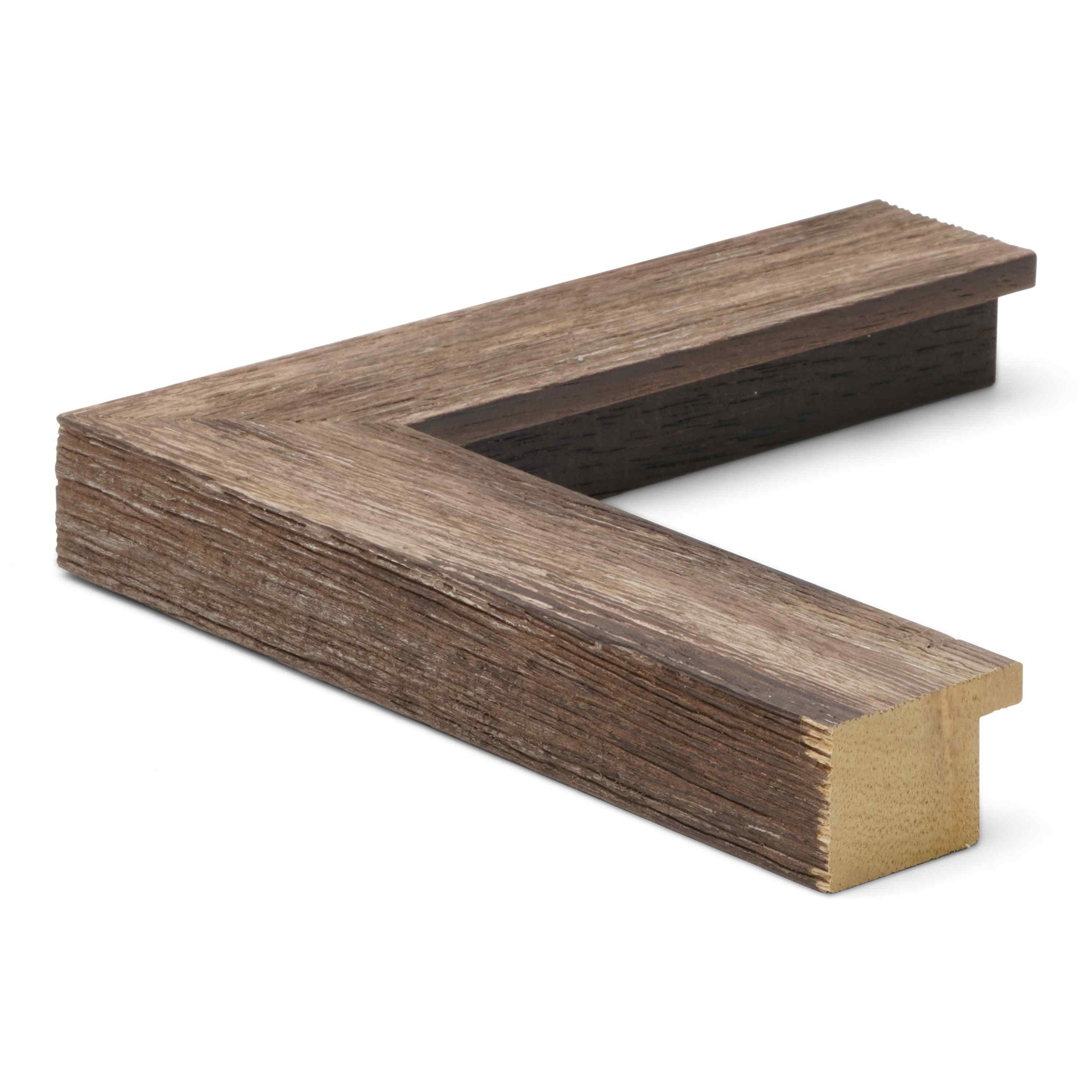 M429-121 - 1-1/4" BROWN BARNWOOD