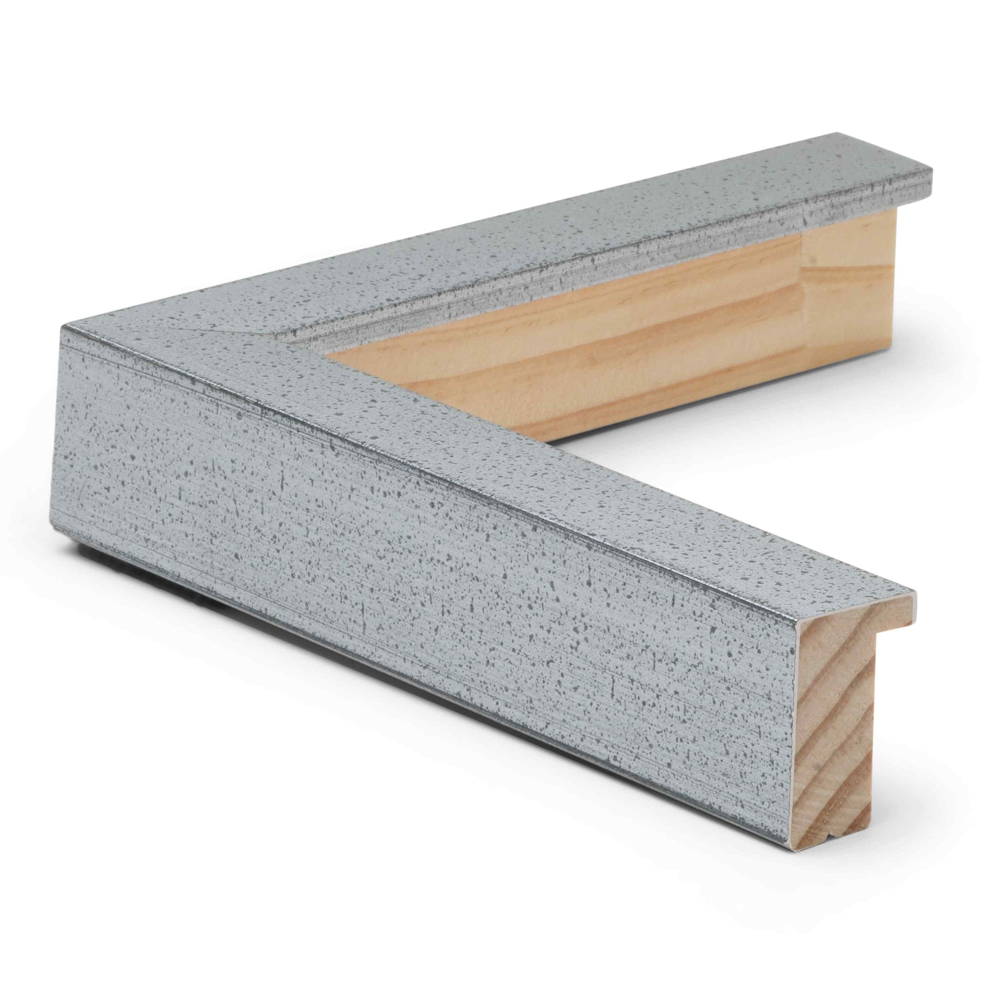 M432-83 - 1" SPECKLED SILVER