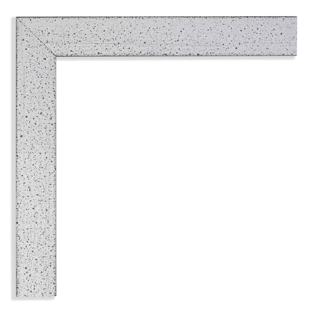 M432-83 - 1"  SPECKLED SILVER