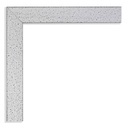 M432-83 - 1"  SPECKLED SILVER