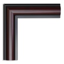 M705-24 - 1-1/2"  MAHOGANY & BLACK