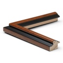 M21-21  1-1/8" LT. WALNUT