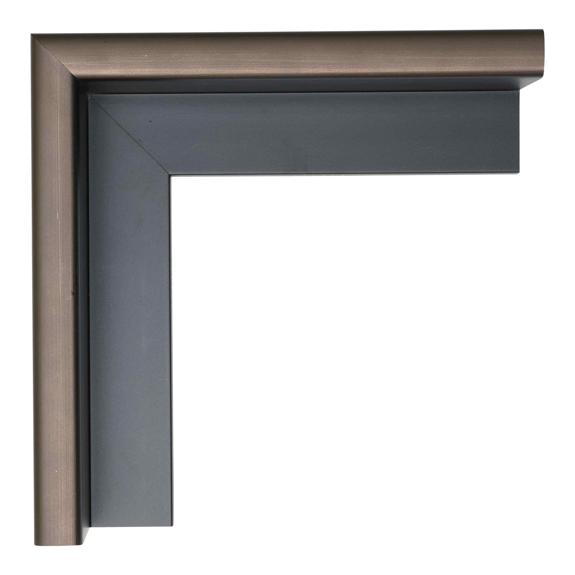 M301-13 - 1-5/8" DEEP DARK SILVER FLOATER