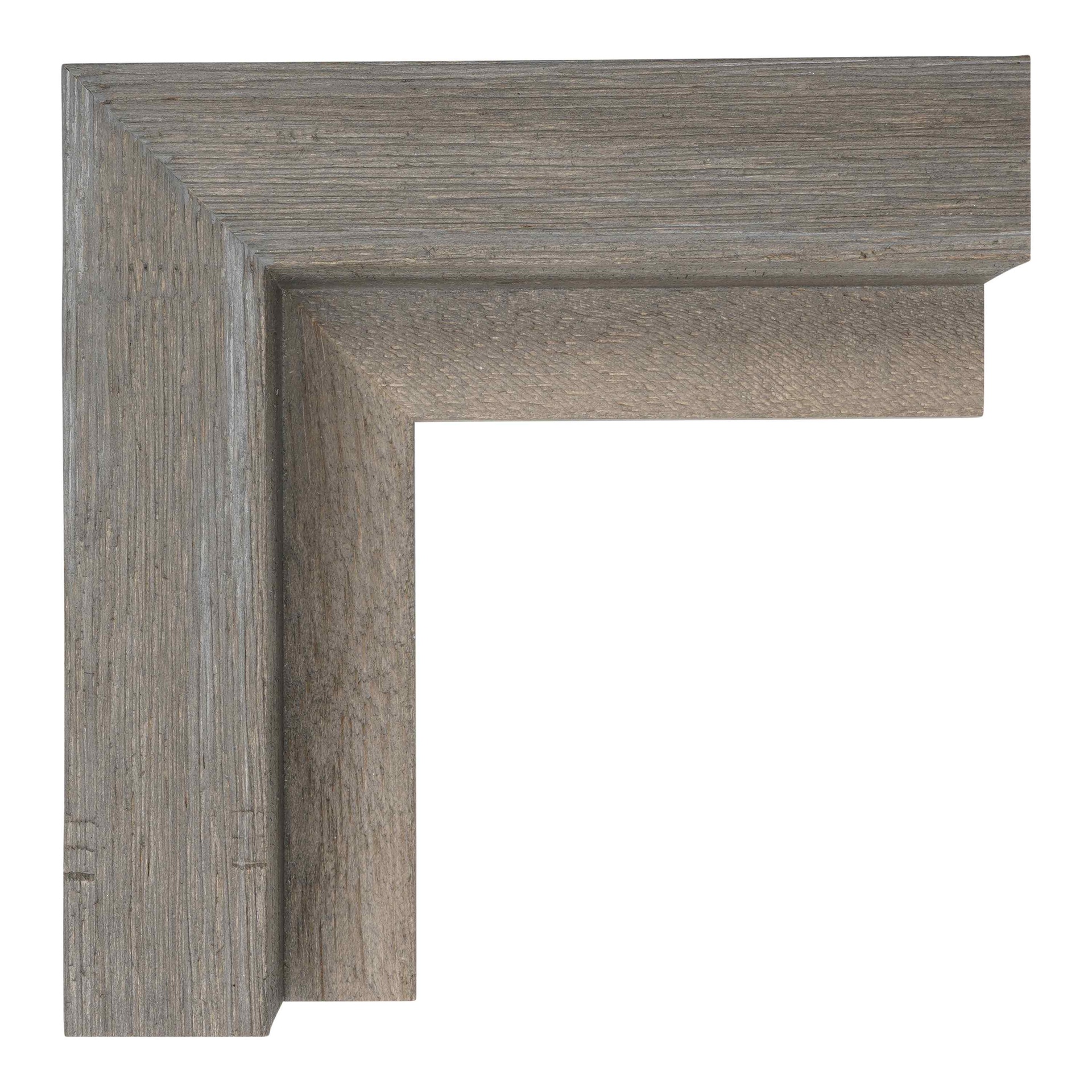 ~CLOSEOUT~ - M361-128 - 2-1/4" DARK GREY BARNWOOD FLOATER - KC Only