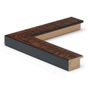 2641 - 1-1/4"  WALNUT RUSTIC
