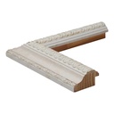 *CLOSEOUT* - 2547 - 1-1/2 WHT W/PINK PANEL (FL)