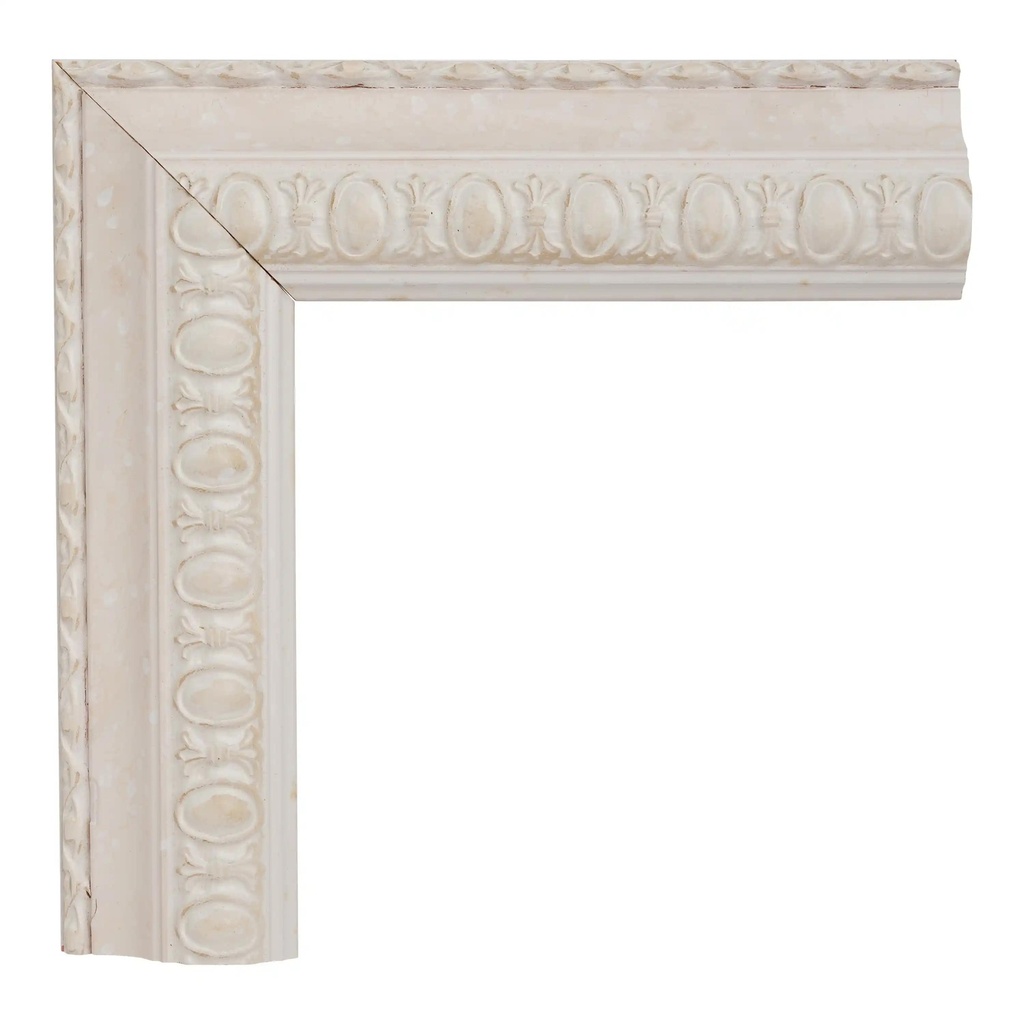 *CLOSEOUT* - 2547 - 1-1/2 WHT W/PINK PANEL (FL)