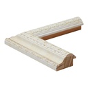 *CLOSEOUT* - 2548 - 1-1/2 WHITE W/LT.YELL.PANEL