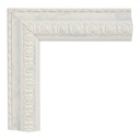 *CLOSEOUT* - 2550 - 1-1/2 WHITE W/ LT.BLUE PANEL