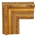 2566 - 3-1/4  LIGHT GOLD ORNATE