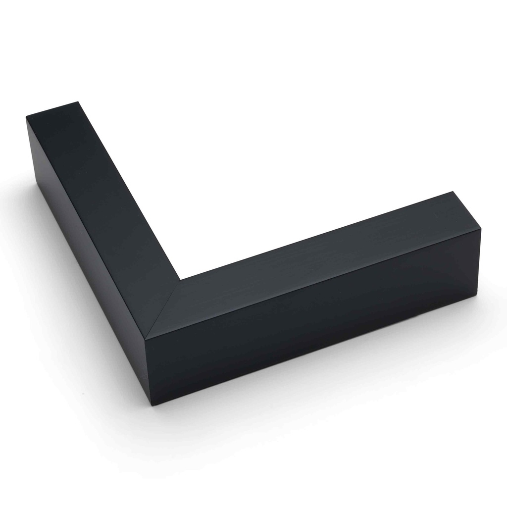 1153 - 1" SATIN BLACK