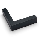 1153 - 1" SATIN BLACK