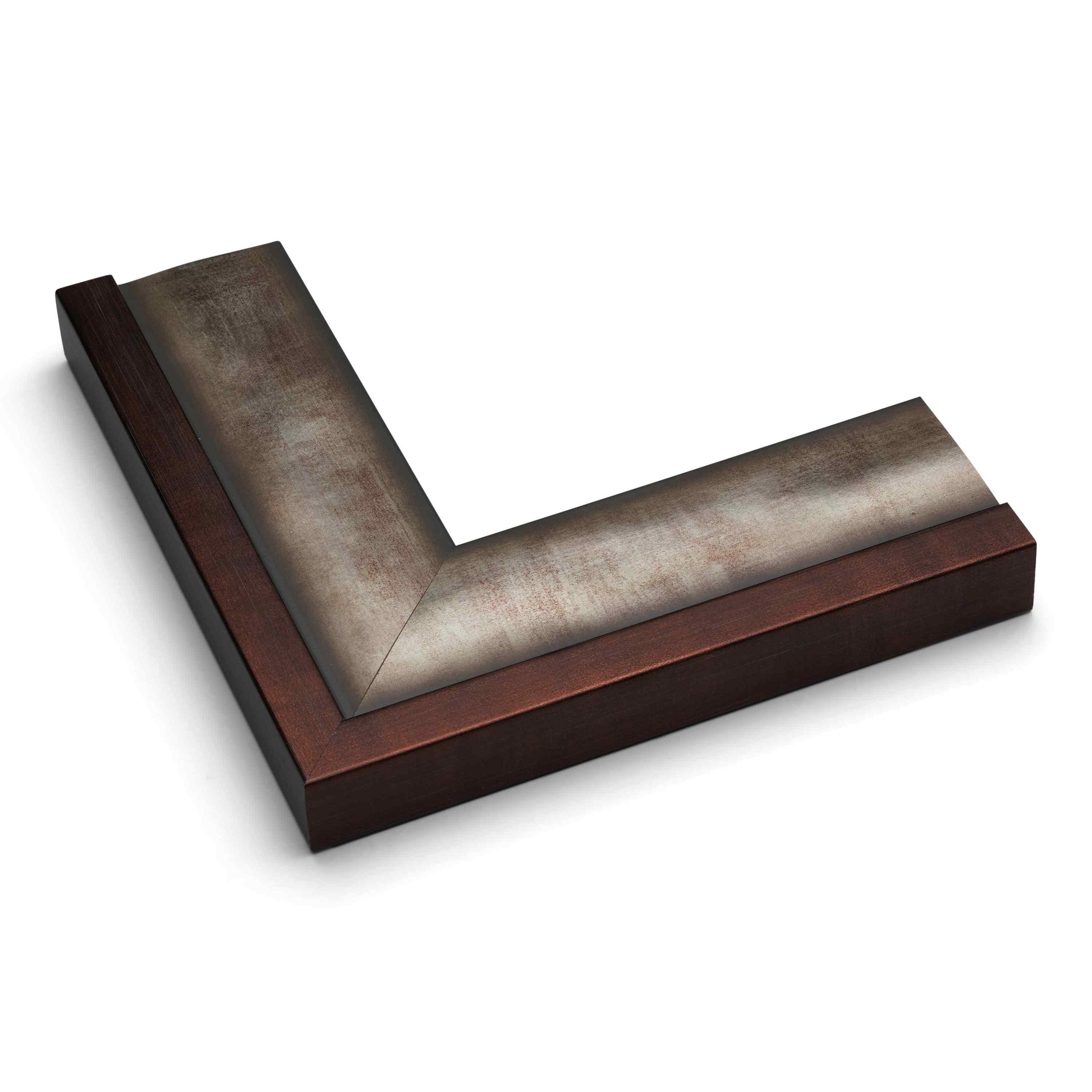 2756 - 2"  BURNISHED PEWTER