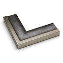 2757 - 2"  BURNISHED SILVER